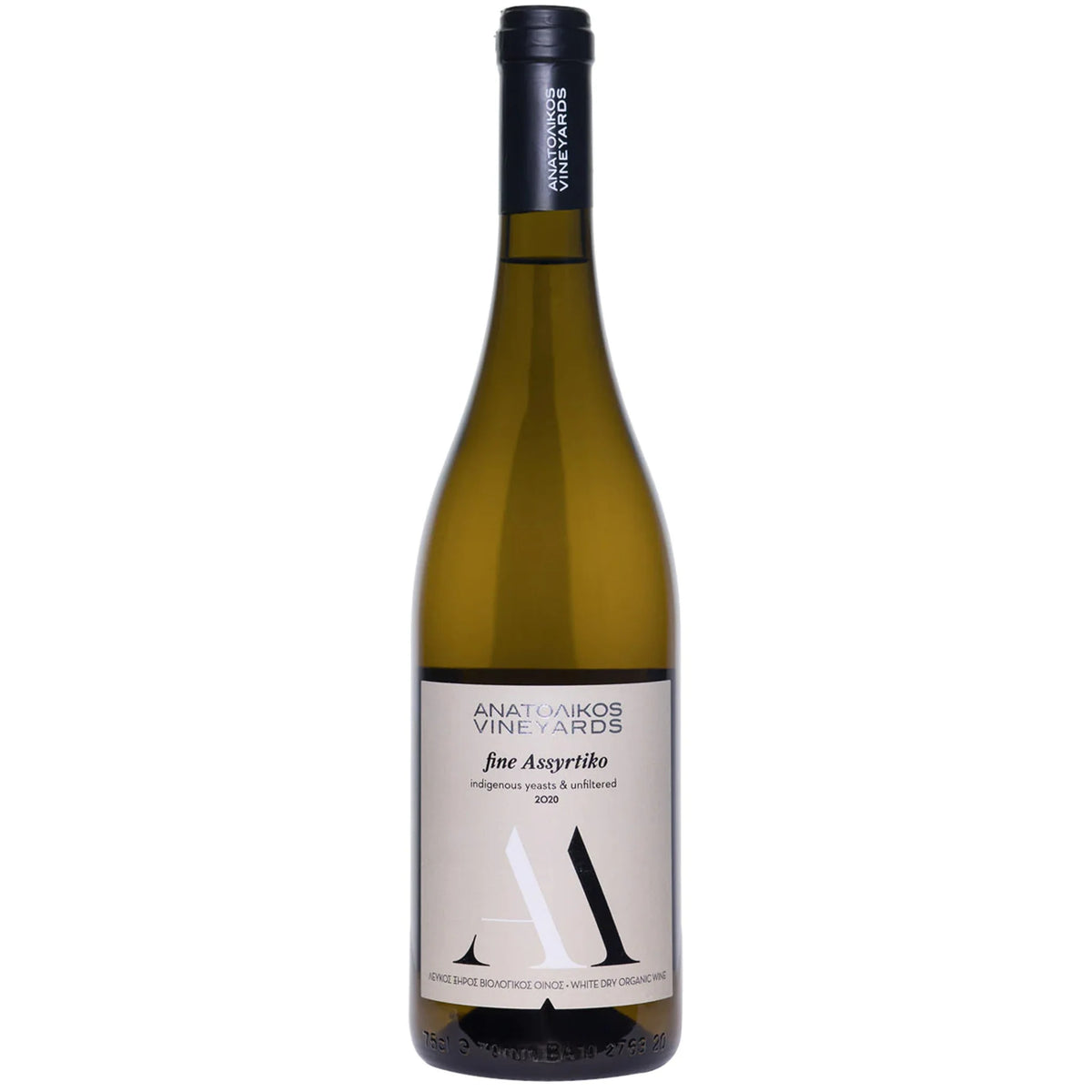 Anatolikos Organic “Fine” Assyrtiko, 2022 White Wine