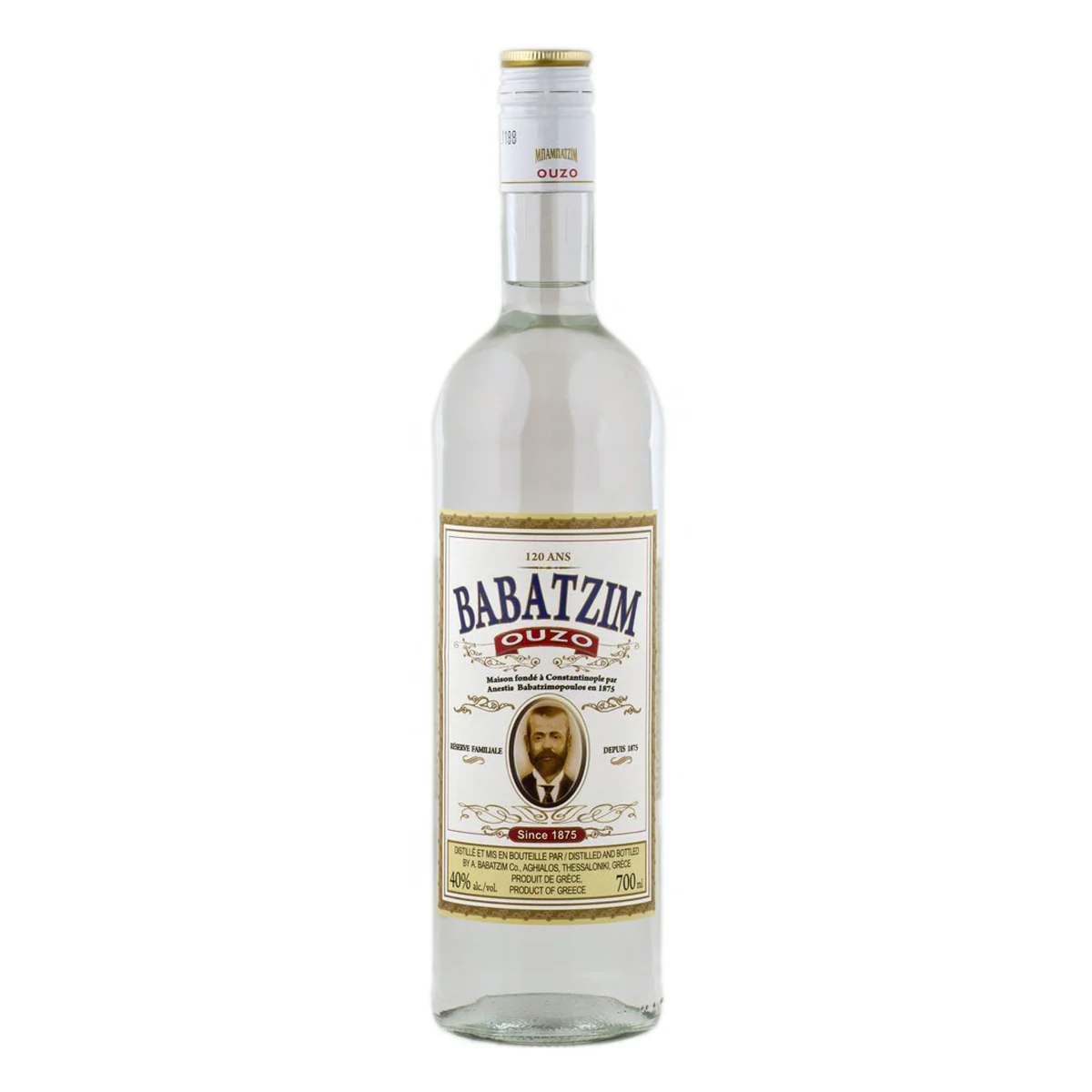 Ouzo Babatzim 70cl – Premium Greek Anise Spirit
