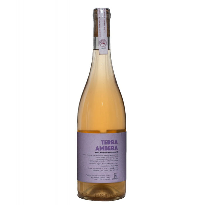 Garalis Terra Ambera PDO Limnos Muscat of Alexandria | Greek Amber Wine