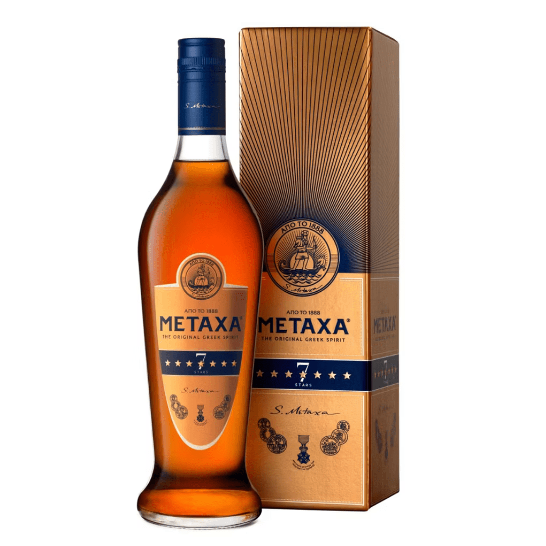 Metaxa 7 Stars 70cl – Premium Greek Amber Spirit
