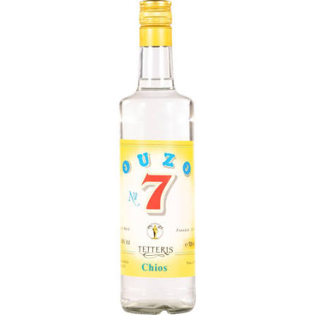 Tetteris Ouzo No.7 40% | Authentic Greek Ouzo from Chios