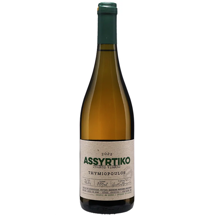 Thymiopoulos Assyrtiko Jeunes Vignes – Fresh & Mineral Greek White Wine