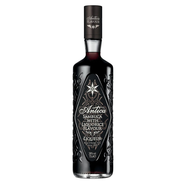 Antica Sambuca with Liquorice Flavour 70cl – Italian Anise Liqueur