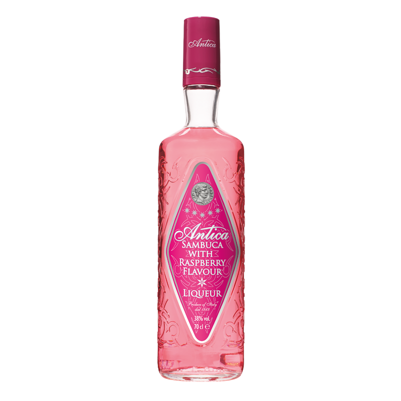 Antica Sambuca Raspberry 70cl – Italian Flavoured Liqueur