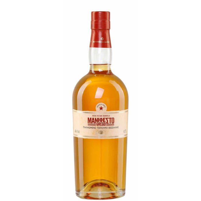 Apostolakis Manifesto Barrel-Aged Tsipouro | Premium Greek Aged Spirit