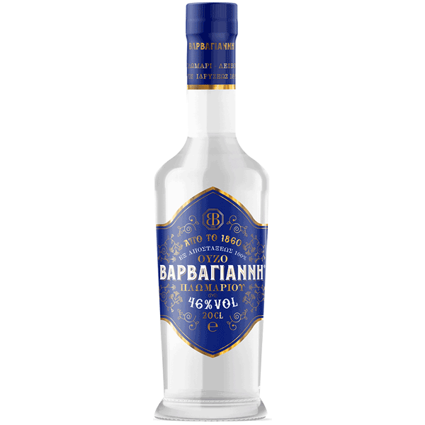 Ouzo Barbayanni Blue 70cl – Greek Ouzo from Lesvos