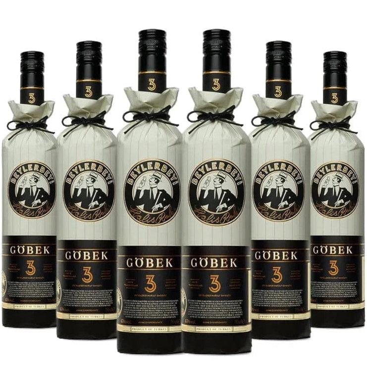 Beylerbeyi Gobek Raki 70cl x 6 – Premium Turkish Raki Bundle