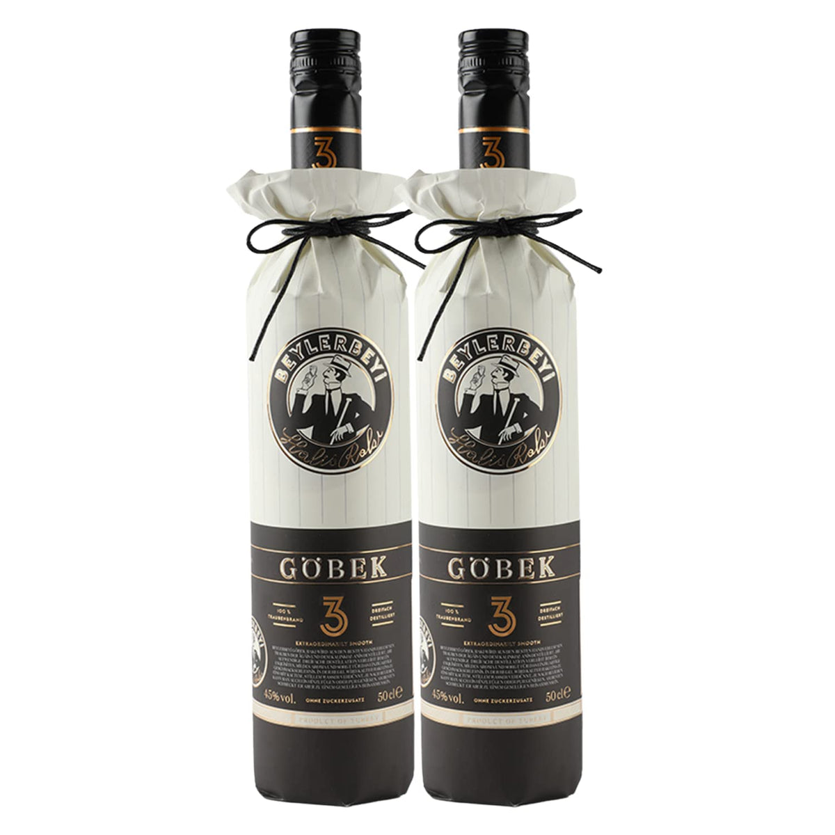 Beylerbeyi Gobek Raki 70cl x 2 – Premium Turkish Raki Bundle