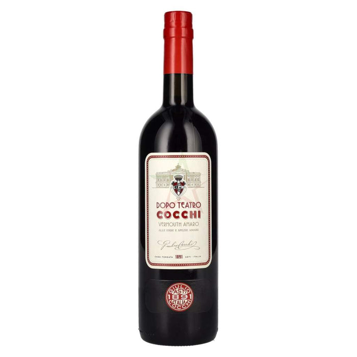 Cocchi Amaro Vermouth Dopo Teatro 75cl – Italian Vermouth Amaro
