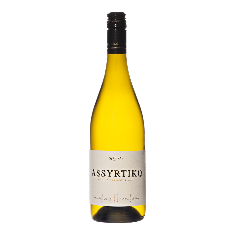 Domaine Skouras Wild Ferment Assyrtiko 2024 – Greek White Wine