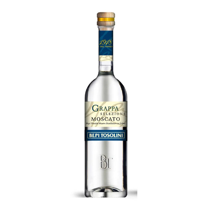 Bepi Tosolini Grappa di Moscato 50cl – Aromatic Italian Grappa
