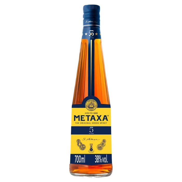 Metaxa 5 Stars 70cl – Greek Amber Spirit