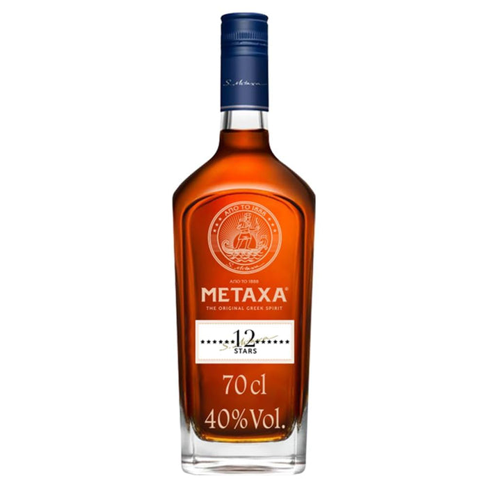 Metaxa 12 Stars 70cl – Aged Greek Amber Spirit
