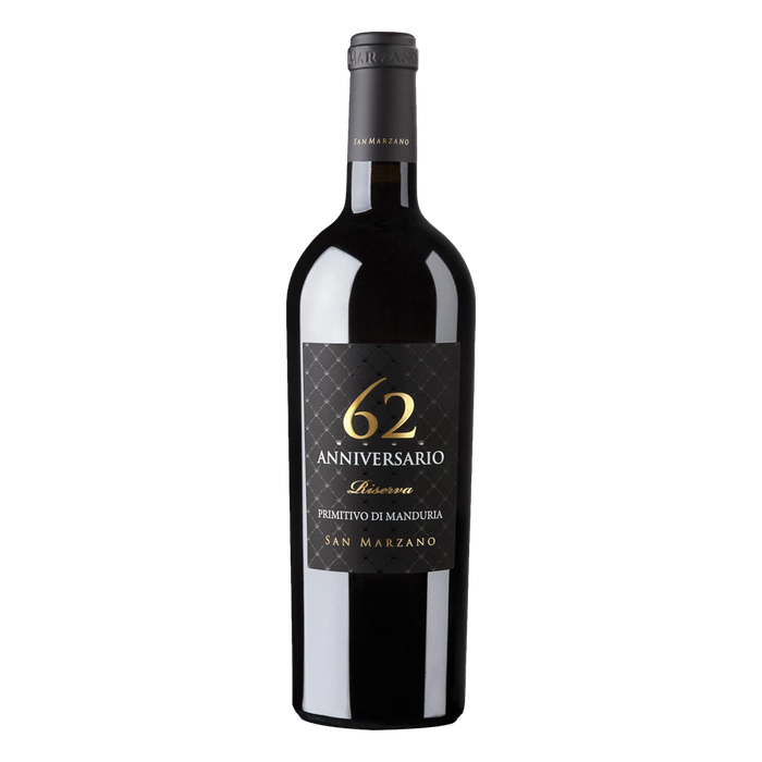 San Marzano Primitivo di Manduria Riserva “62 Anniversario” 75cl – Italian Red Wine