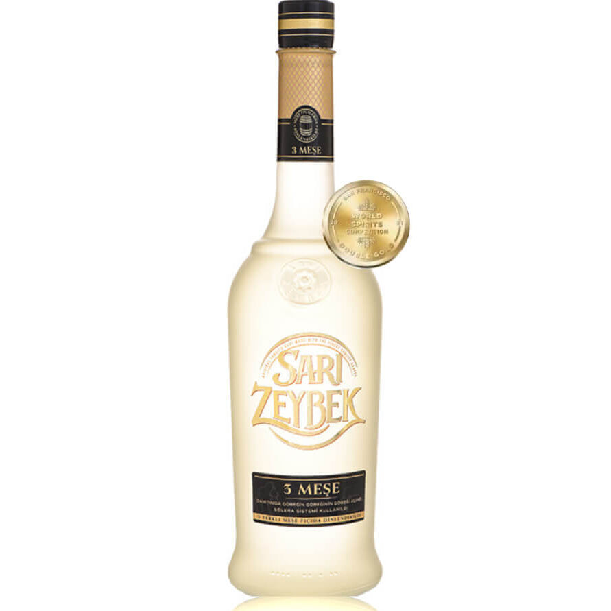Sari Zeybek 3 Mese | Triple Oak Aged Premium Turkish Raki
