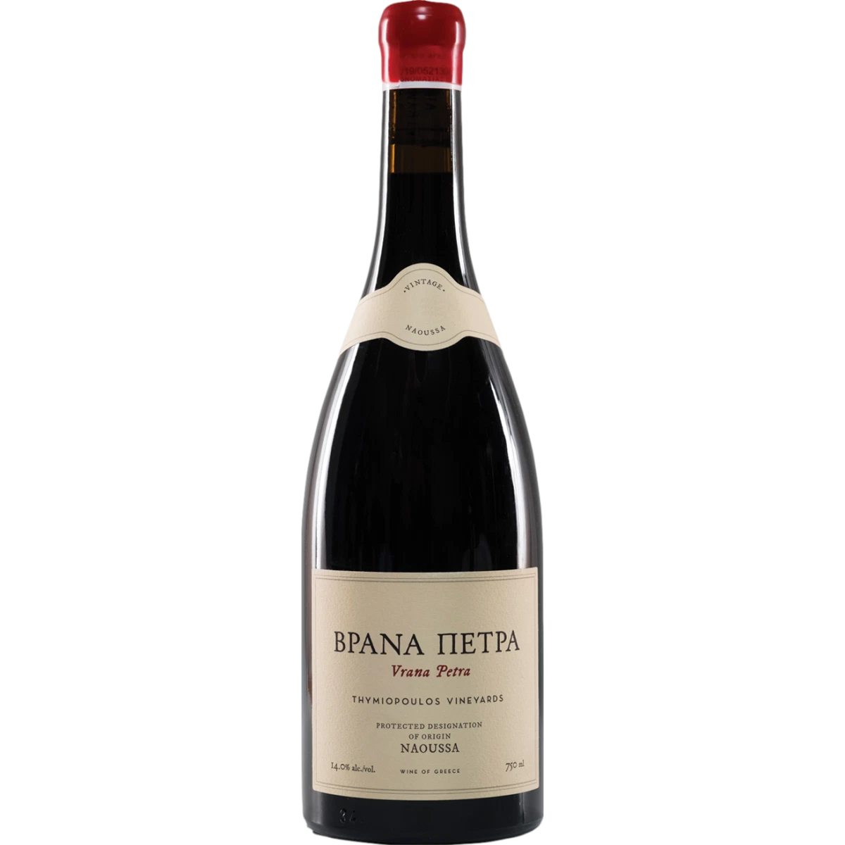 Thymiopoulos Vrana Petra 2019 – Naoussa Old Vine Xinomavro