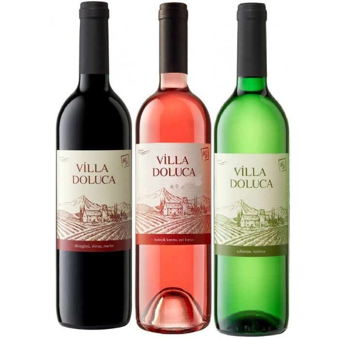 Villa Doluca Wine Mix (3 x 75 cl)