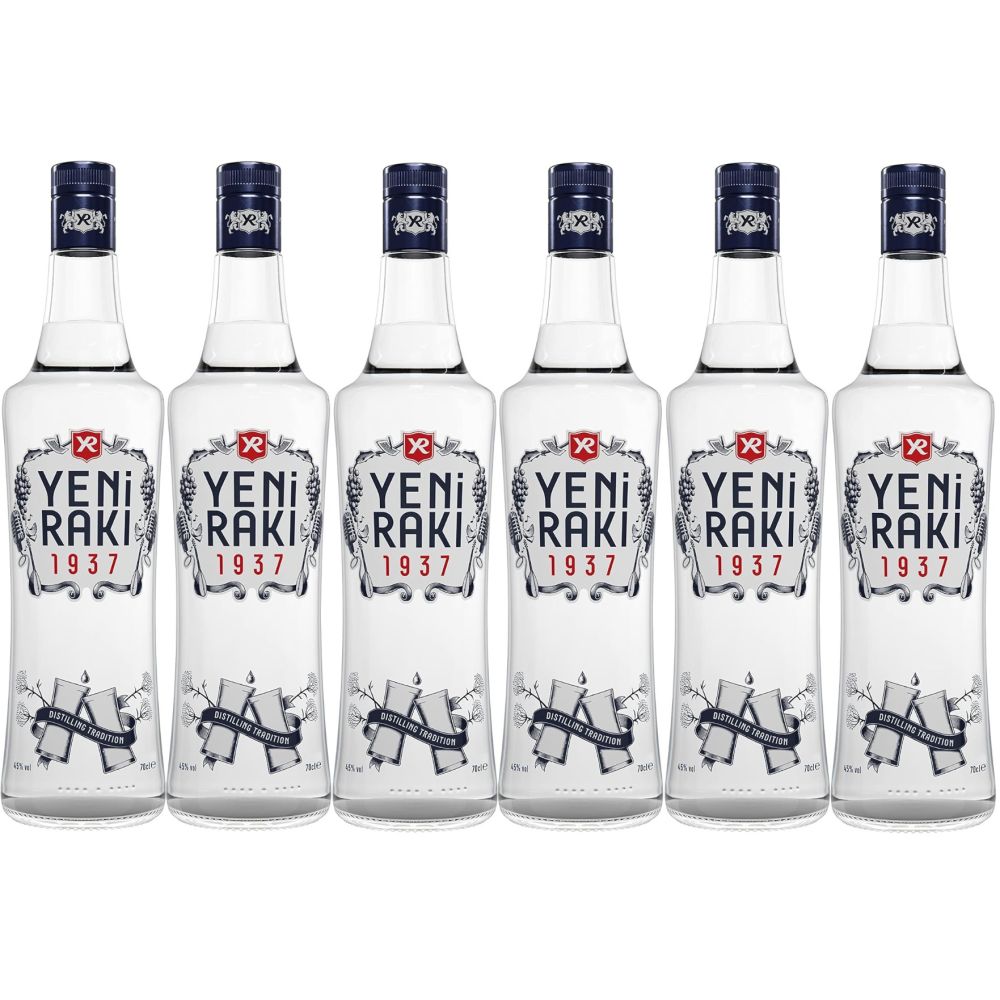 Yeni Rakı 1937 Regular Edition Gift Set – 6 x 70cl – Casa Mediterra