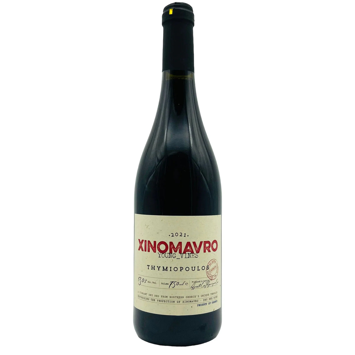 Thymiopoulos Xinomavro “Jeunes Vignes” 2023 – Greece / Naoussa Red Wine